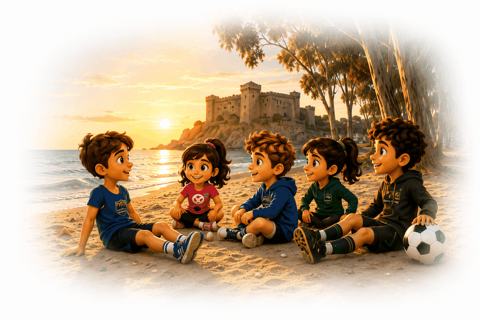 Bambini al Pyrgi Sporting Club, Santa Severa